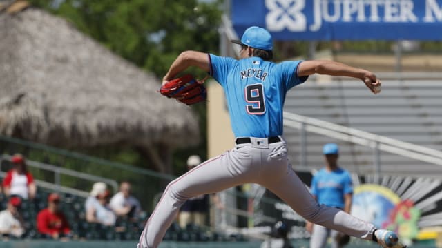 Marlins prospect Noble Meyer's Spring Breakout outing