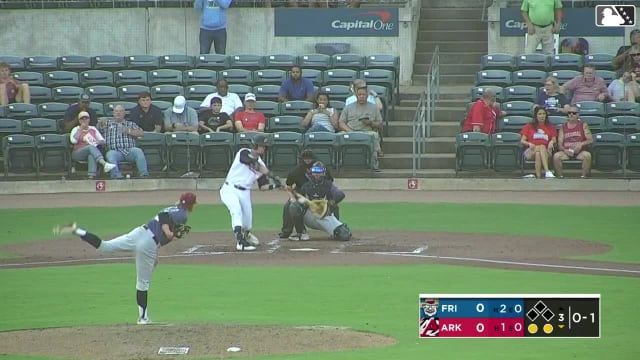 Colt Emerson ropes a ground-rule double