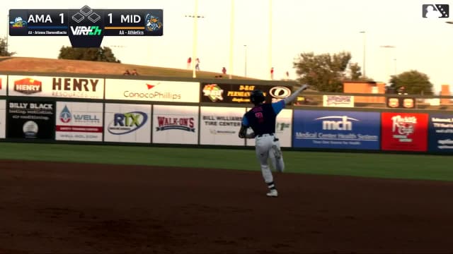 Henry Bolte's solo home run 