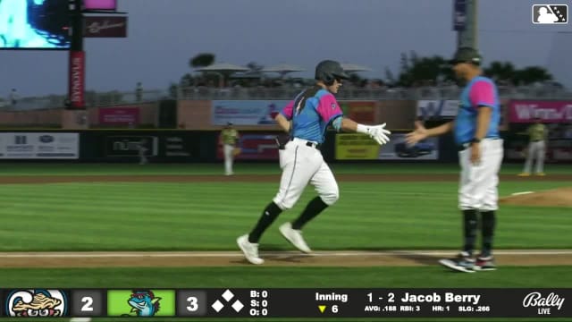 Jacob Berry's solo home run