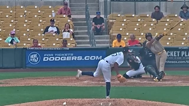 Ty Harvey's two-run double