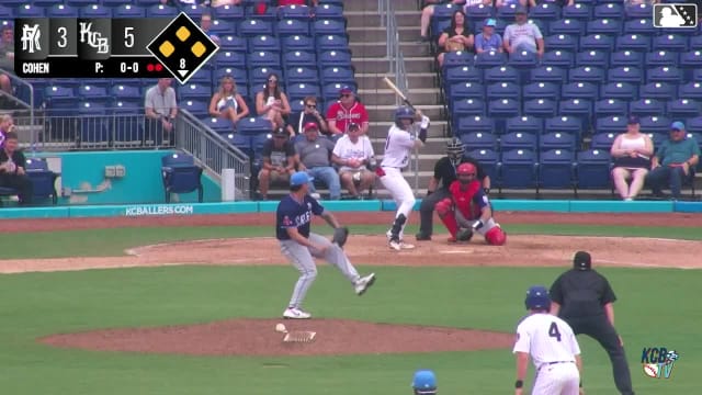 Jaden Fauske triples (9) on a fly ball to center fielder Starlyn Nunez. Alexander Albertus scores. Crew McChesney scores. Christian Gonzalez scores.