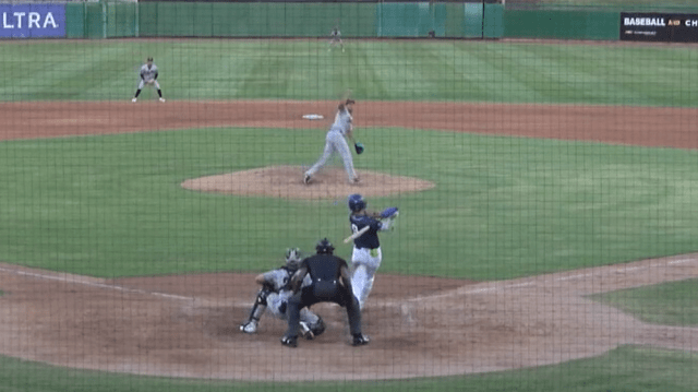 Shotaro Morii's first Single-A home run