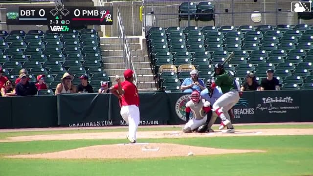 Arnaldo Lantigua homers (12) on a line drive to left field. Rafhlmil Torres scores.
