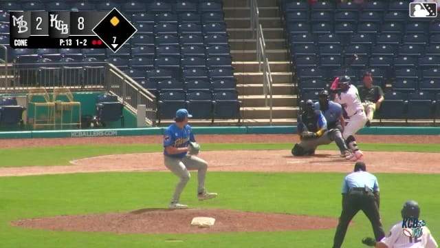 Javier Mogollon singles on a fly ball to left fielder Derik Alcantara. Matthew Boughton scores.