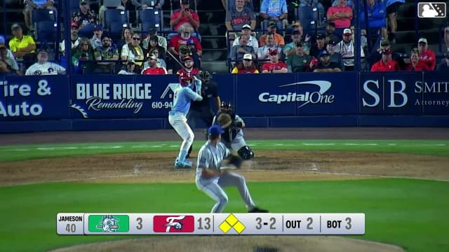 Fisher Jameson In play, run(s) to Bryan Rincon