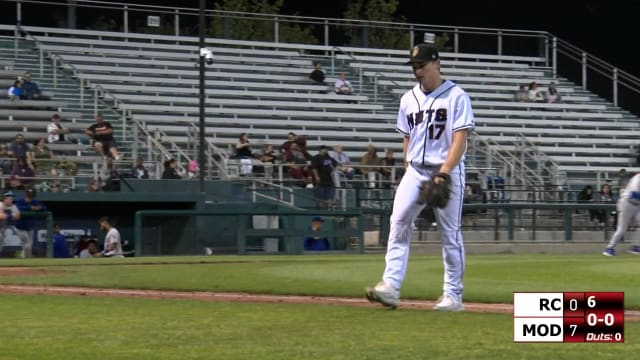 Will Schomberg spins six innings of no-hit ball