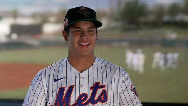 Bruin Agbayani on his path to the Mets organization