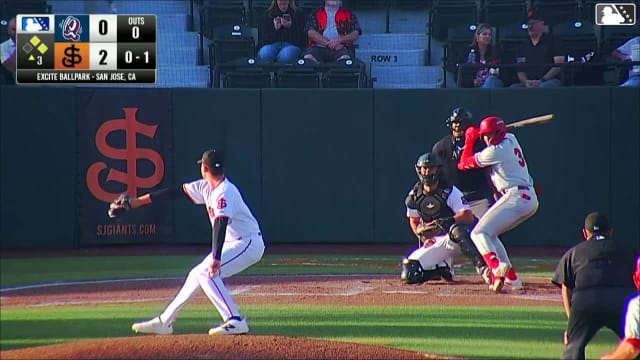 Hayden Alvarez singles on a line drive to left fielder Lisbel Diaz. John Wimmer scores. Felix Morrobel scores. Fielding error by left fielder Lisbel Diaz.