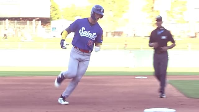 Walker Jenkins swats first homer of the year