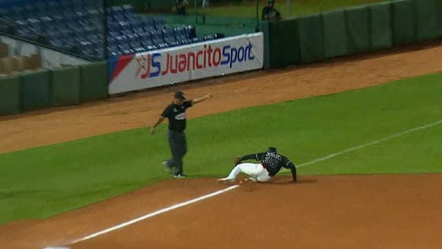 Luis De Los Santos' great play
