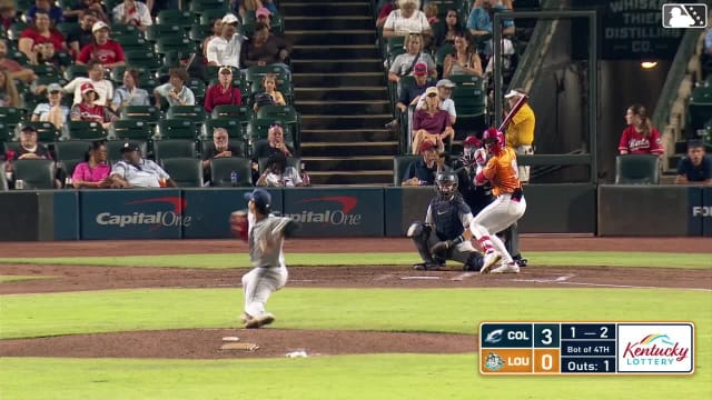 Leo Balcazar homers (2) on a fly ball to right center field. Michael Chavis scores.