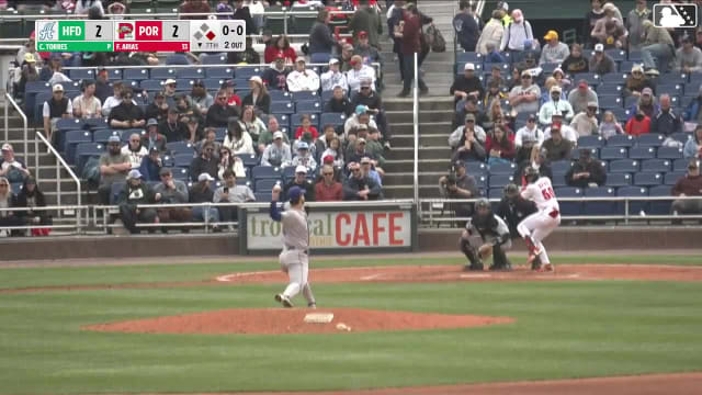 Carlos Torres Ball to Franklin Arias