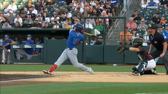 Ryan Ward's 457-foot homer 