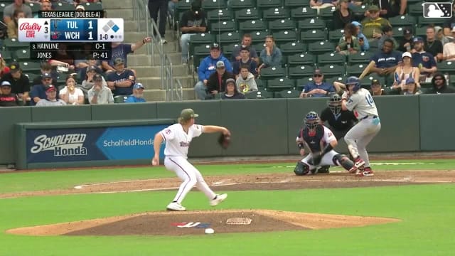 Elijah Hainline homers (6) on a fly ball to left center field. Josue De Paula scores.