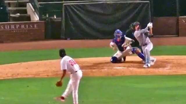 Demetrio Crisantes' RBI triple