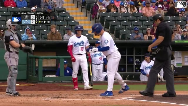 Dalton Rushing's fourth home run