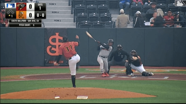 Roldy Brito's four-hit, two steal game for Fresno