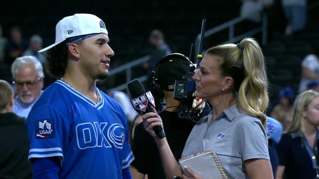Alek Thomas on go-ahead hit and more 