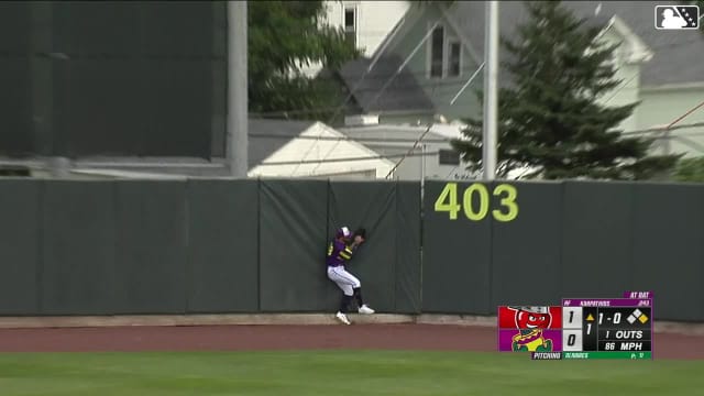 Maddox Houghton's leaping catch