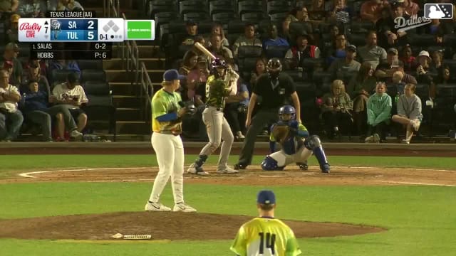 Ethan Salas' fifth homer in last seven games (5)
