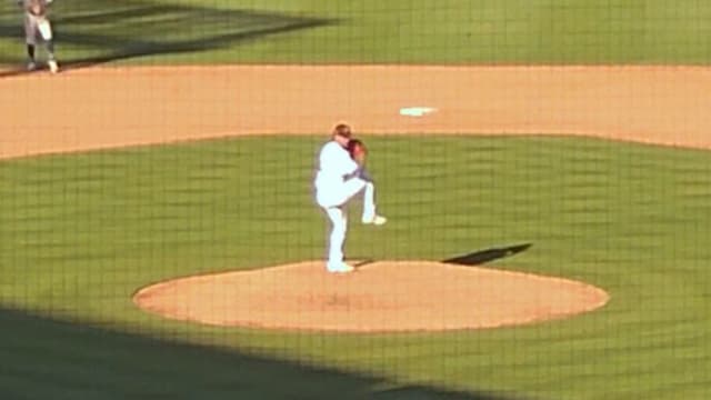 Jackson Lancaster K's four over two innings