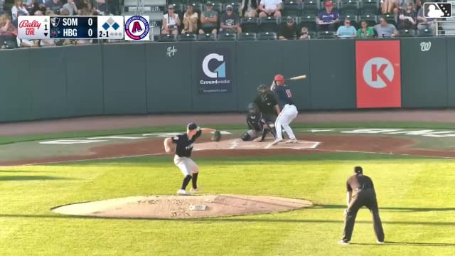 Sam Petersen singles on a sharp ground ball to shortstop Owen Cobb. Sam Brown scores. Cayden Wallace to 2nd.