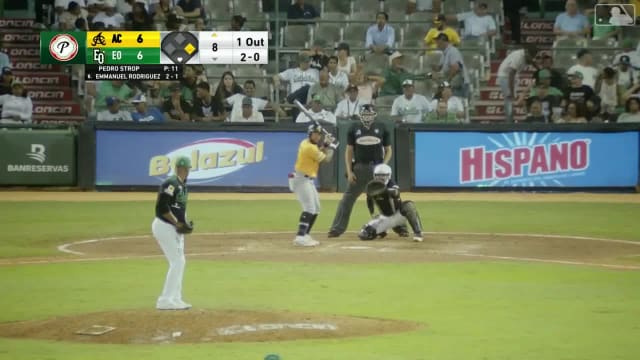 Emmanuel Rodríguez's two-run home run