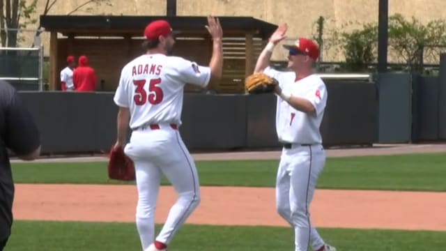 Cooper Adams seals game with Portland's 20th K