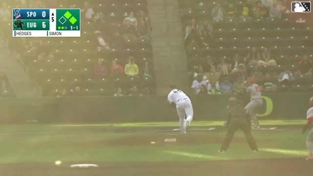 Ethan Hedges singles on a line drive to left fielder Lisbel Diaz. Alan Espinal scores. Roynier Hernandez to 2nd.