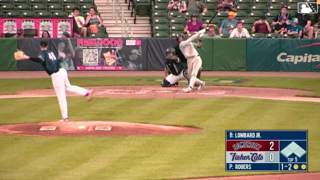 George Lombard Jr.'s third home run of the year