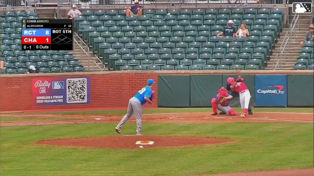 Edwin Arroyo's solo home run
