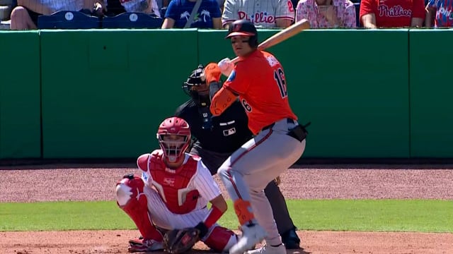 Coby Mayo's two-run single