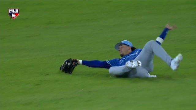 Alek Thomas' sliding catch