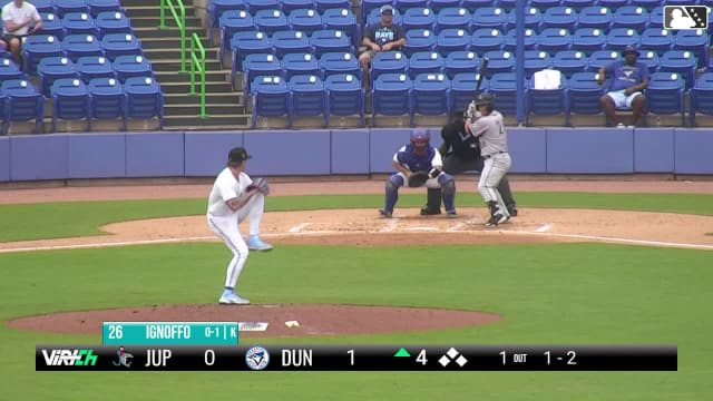 Gage Stanifer's sixth strikeout