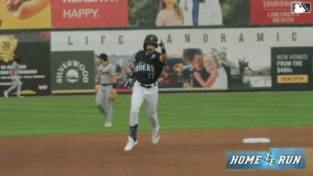 Jake Brown's solo home run