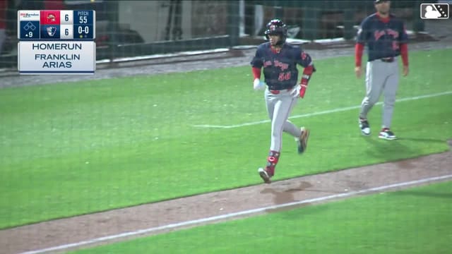 Franklin Arias's game-tying two-home home run