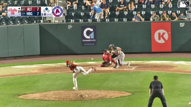 Sandy Gaston Ball to Will Taylor