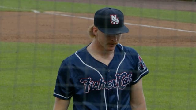 Johnny King strikes out eight over five scoreless