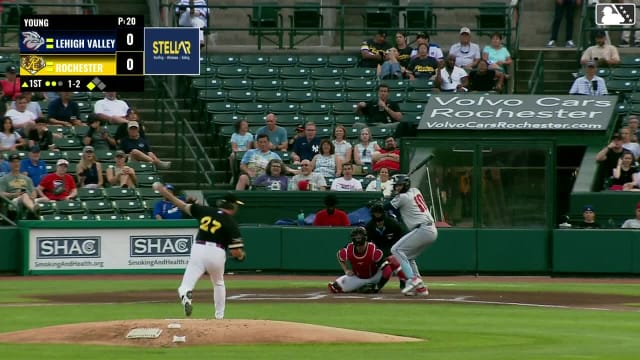 Keaton Anthony homers (4) on a fly ball to center field. Felix Reyes scores.