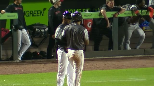 Nate Nankil's three-hit night