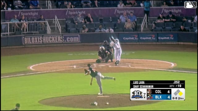 Cooper Pratt's two-run home run
