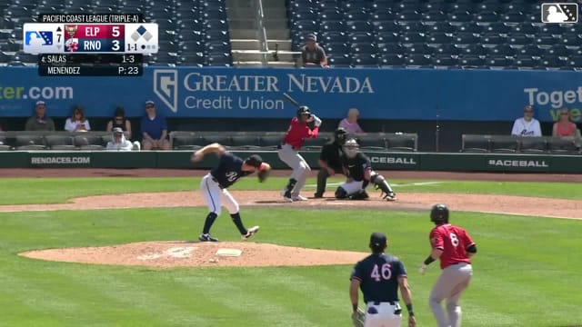 Ethan Salas' two-run home run