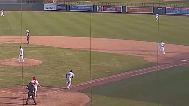 Andrew Pintar's two-RBI game