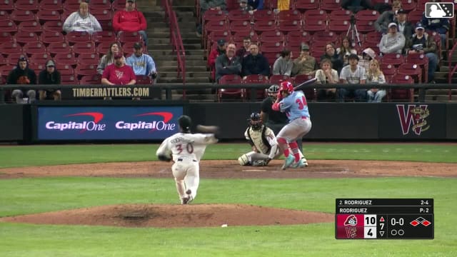 Yerlin Rodriguez Ball to Rainiel Rodriguez
