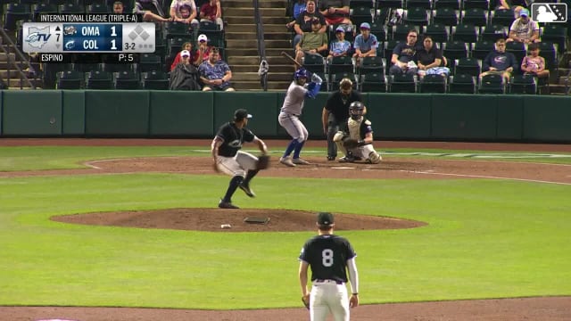 Abraham Toro strikes out swinging.