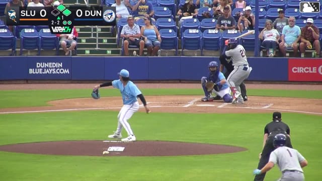 Yovanny Rodriguez homers (1) on a fly ball to left field. Cole Mathis scores. Marco Vargas scores.
