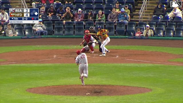 Christian McGowan Ball to Jacob Humphrey