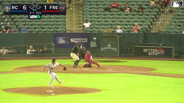 Wilder Dalis homers (8) on a fly ball to right center field.