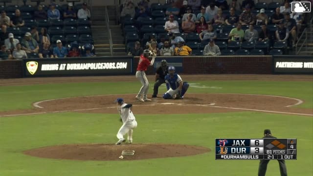 Garrett Cleavinger Ball to Joe Mack